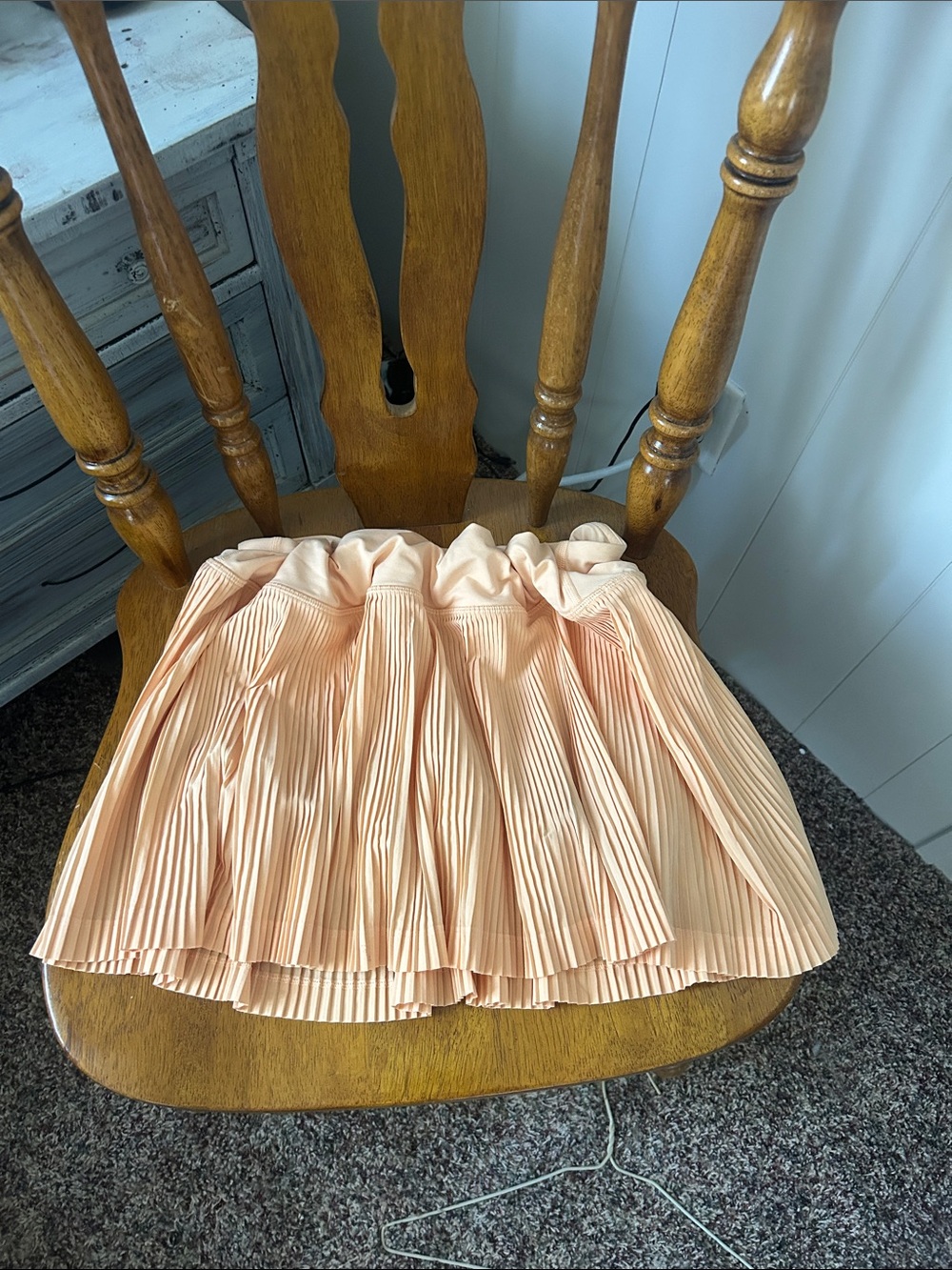 lululemon athletica Peach Pleated Skirt